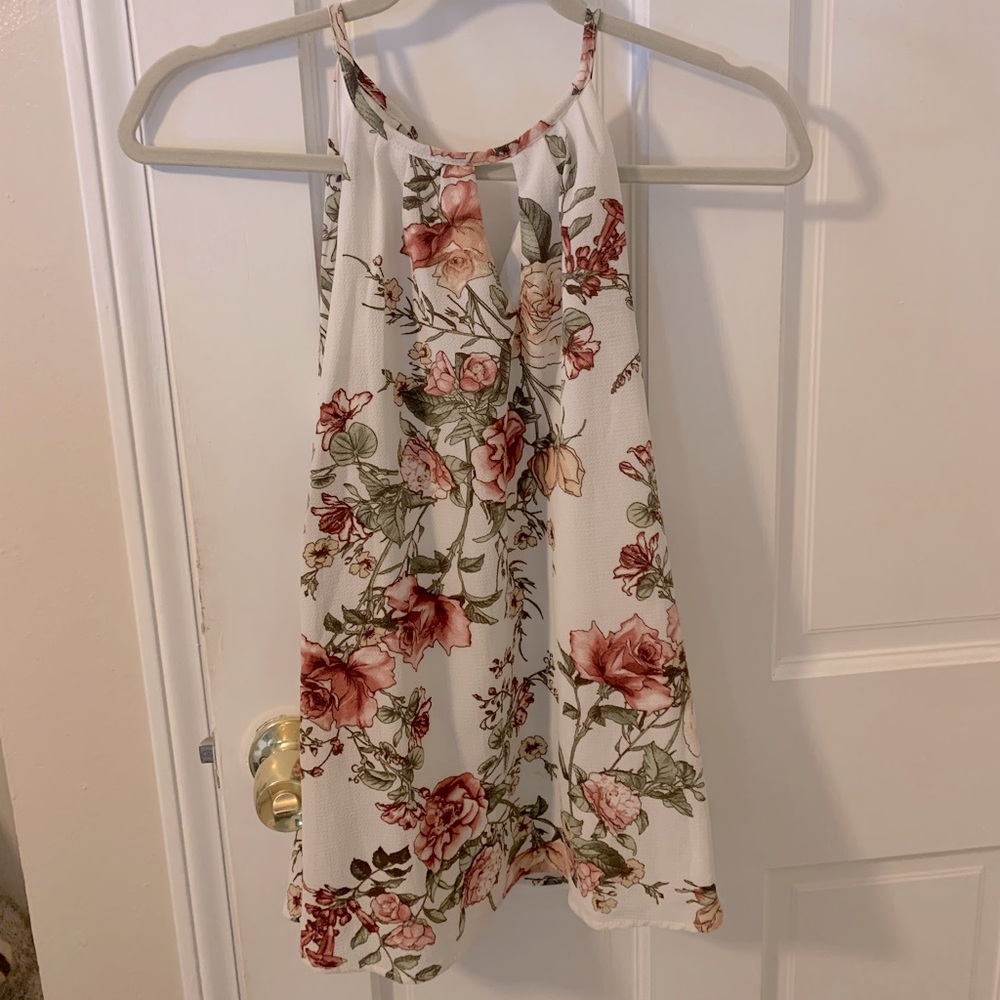 Flowy Floral Tank Top